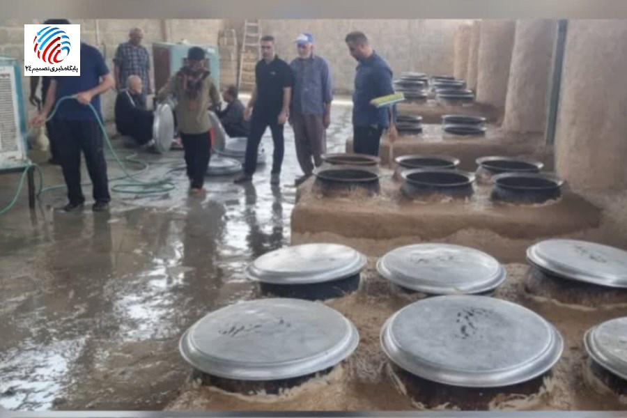 همدلی و همزبانی در پخت حلیم نذری در دهستان کال