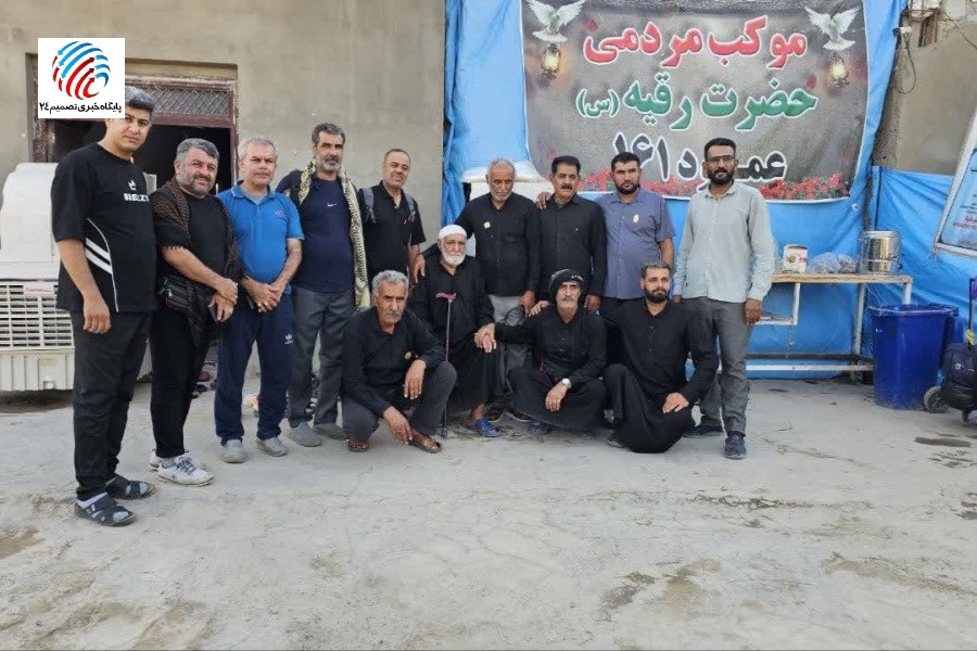 خدمات رسانی موکب حضرت رقیه(س) در عمود ۱۶۱